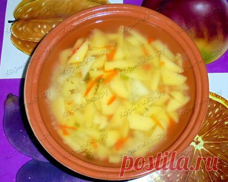 Диетический овощной суп с кус-кусом - Кормежка.ру