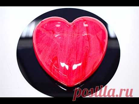 Кофейный Муссовый Торт Сердце / Coffee Mousse Heart Cake