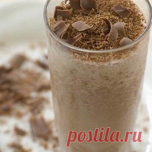 Горячий банановый коктейль с шоколадом