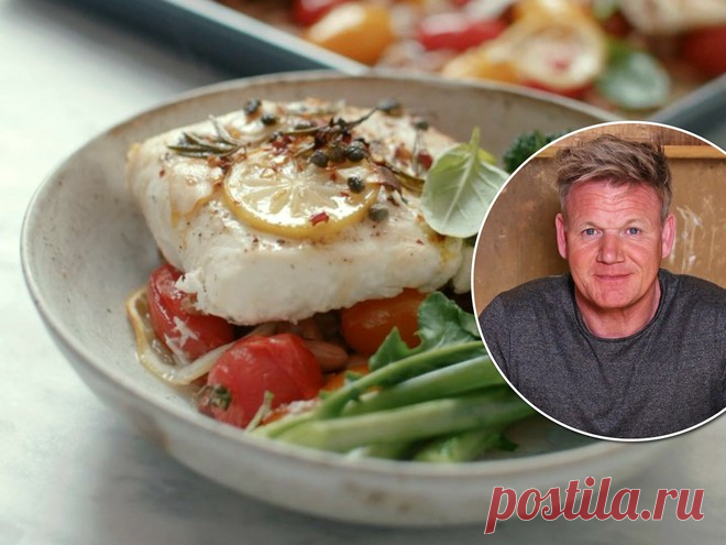 Рецепт приготовления палтуса от Гордона Рамзи Это блюдо понравится как поклонникам экспресс-рецептов, так и тем, кто предпочитает здоровое питание.