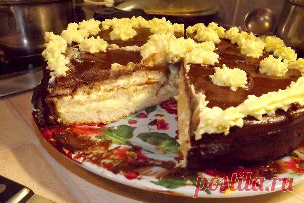 Очень вкусный и быстрый торт Чародейка
