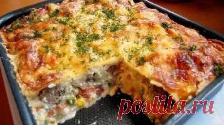 Запеканка с курицей и овощами | | Шедевры кулинарии