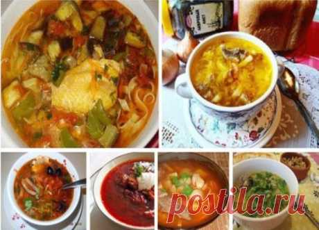 7 Вкусных и горячих первых блюд 🍲