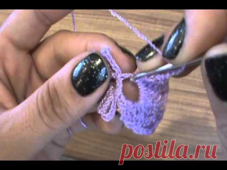COMO TEJER FLOR DISEÑO 1 REHILETE GANCHILLO CROCHET