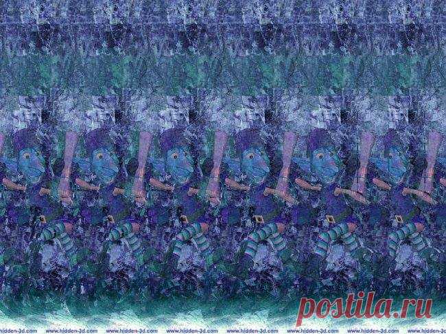 Полезная разминка для зрения - стереокартинки - Море идей - рукоделие, декор дома, поделки и hand made.