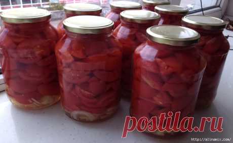 Помидорки дольками
