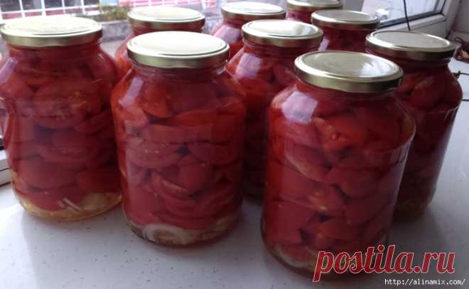 Помидорки дольками