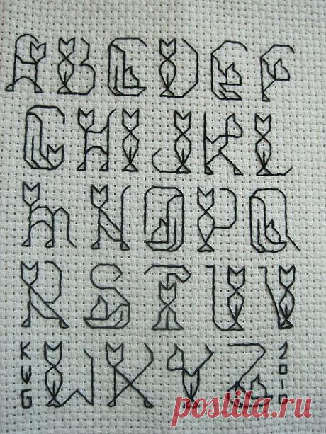 Cat Alphabet | Flickr - Photo Sharing! Алфавит "кошки"