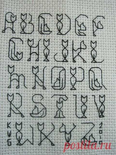 Cat Alphabet | Flickr - Photo Sharing! Алфавит "кошки"