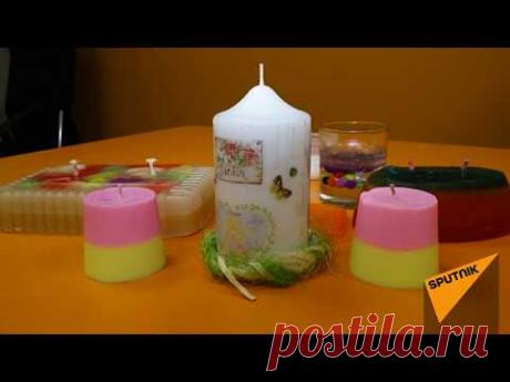 Делаем свечу своими руками