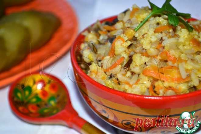 Каша по-монастырски в мультиварке Кулинарный рецепт