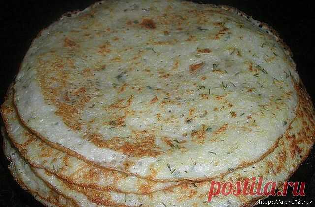 Рецепт картофельных блинов.