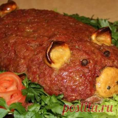 Мясная запеканка с картофелем мясом в духовке Хрюн Василий