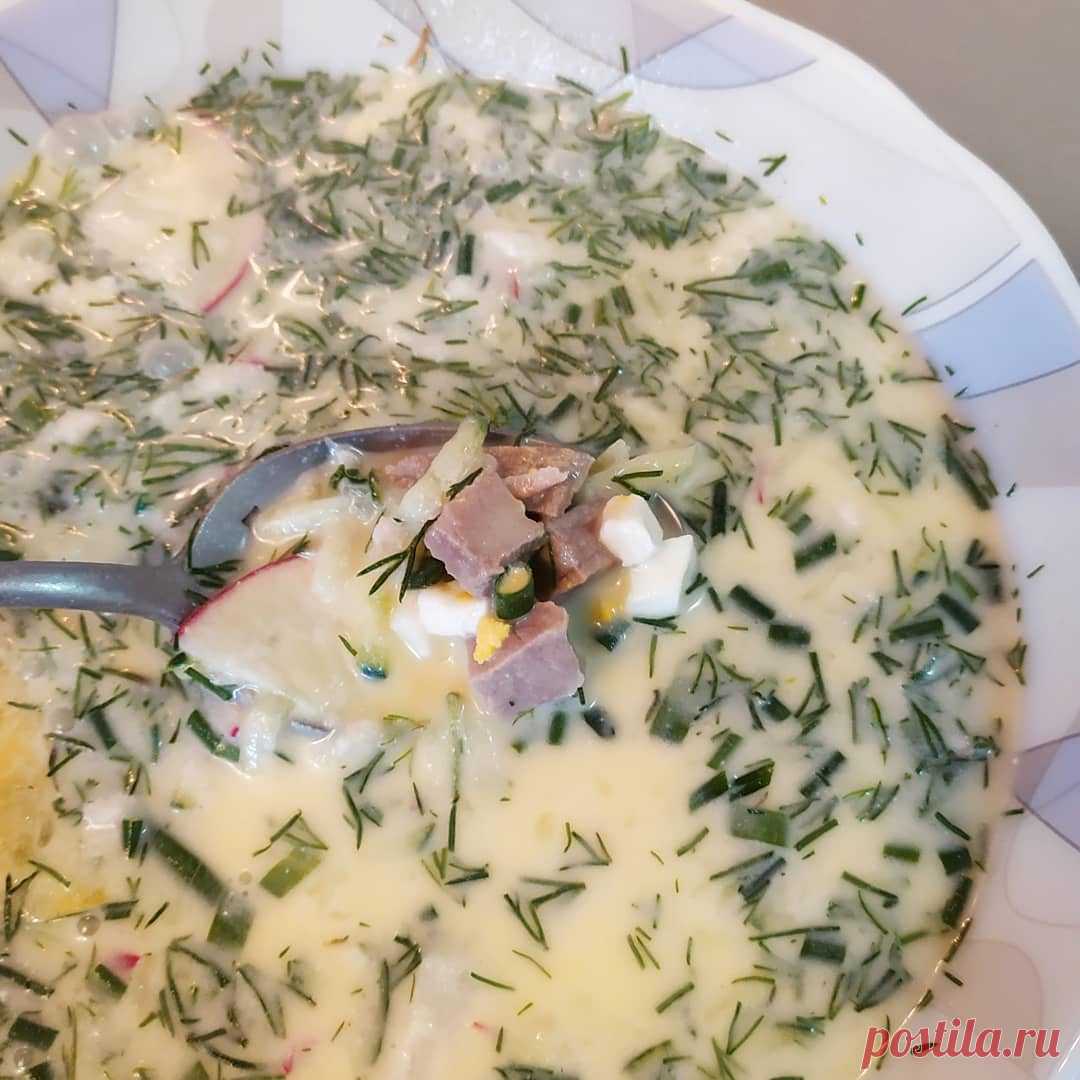 Окрошка мясная