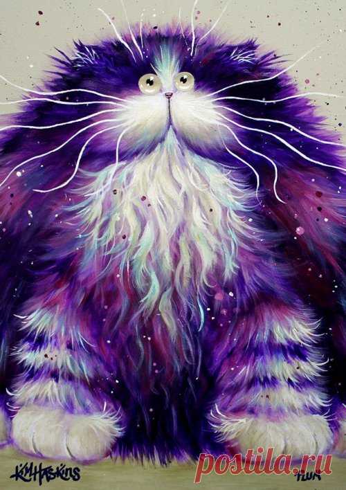 Забавные кошки Ким Хаскинс