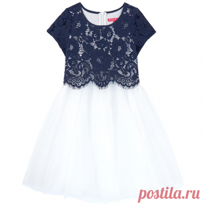Платье из двух тканей Derhy Kids для девочек | Melijoe.com Верх:
Нежное кружево
Низ:
Синтетический тюль
Тонкая подкладка
Элегантный стиль
Наложен
