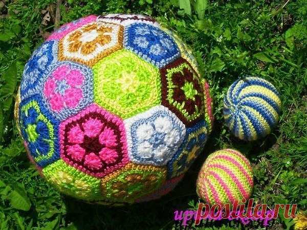 Игрушки из мотивов Африканский цветок. из категории Интересные идеи – Вязаные идеи, идеи для вязания