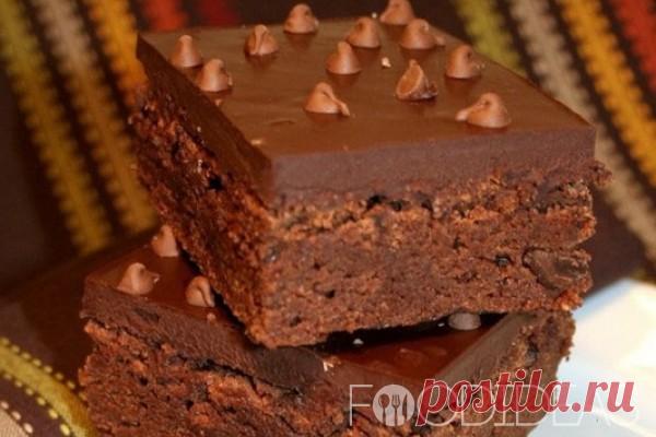 Шоколадные пирожные.