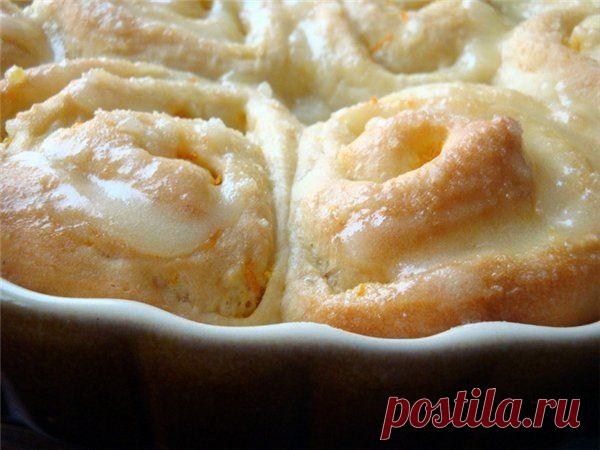 Как приготовить ароматно-воздушные апельсиновые булочки - рецепт, ингридиенты и фотографии