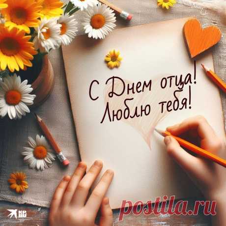 С Днём отца я поздравляю!
Папа, лучший ты, я знаю,
Ты от бед всех защищал
И меня ты воспитал.