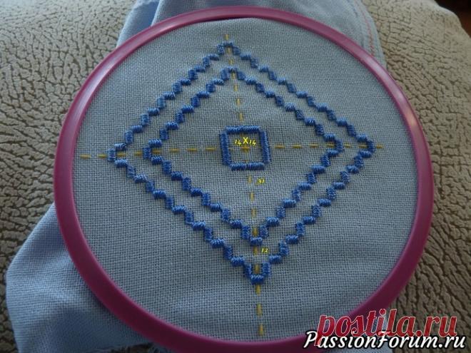 От игольницы до скатерти (2 этап) - запись пользователя adatinetoja (Oнуте) в сообществе Вышивка в категории Хардангер