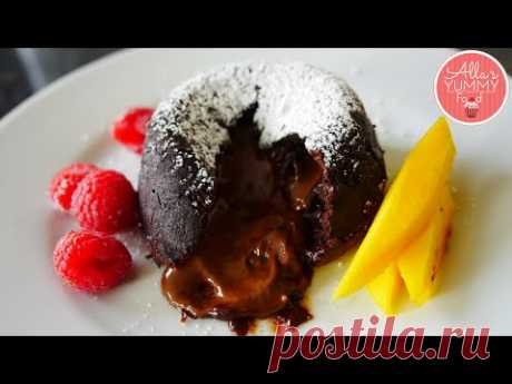 Nutella Lava Cake Recipe | Шоколадный Kекс "Нутелла"