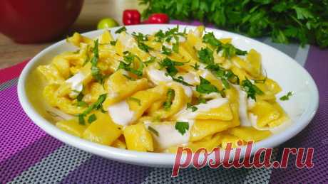 Лапша из картофельного теста –