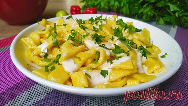 Лапша из картофельного теста –