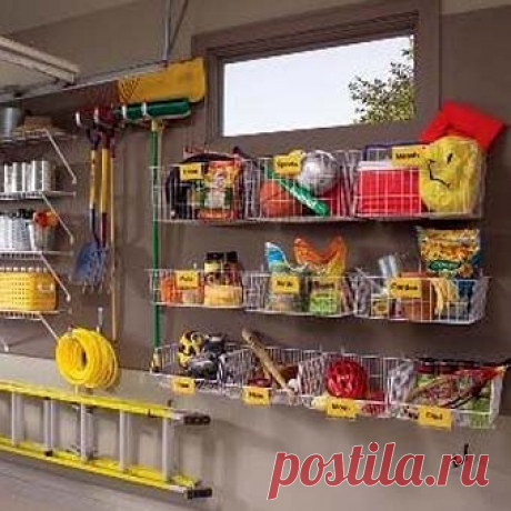 Наводим порядок в гараже: 30 полезных советов - Учимся Делать Все Сами