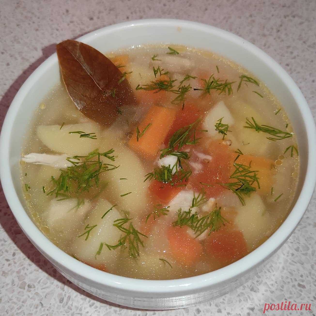 Суп из куриной грудки