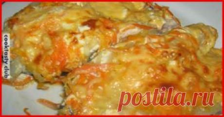 Скумбрия, запеченная с сыром. Пальчики оближешь