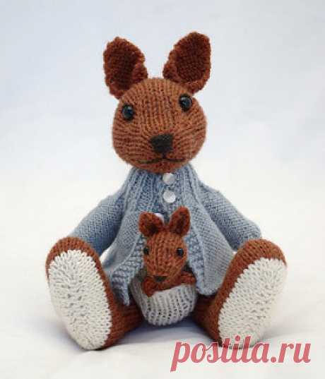 mama and joey | www.ravelry.com/patterns/library/fuzzy-mitte… | Flickr