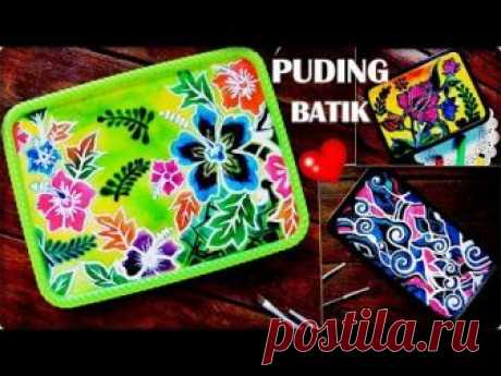 Puding Lukis Batik  anti Gagal | Failsafe Batik Painting on Jelly