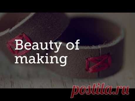 How to make a leather ring