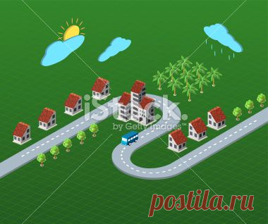 houses stock vector art 49758616 - iStock