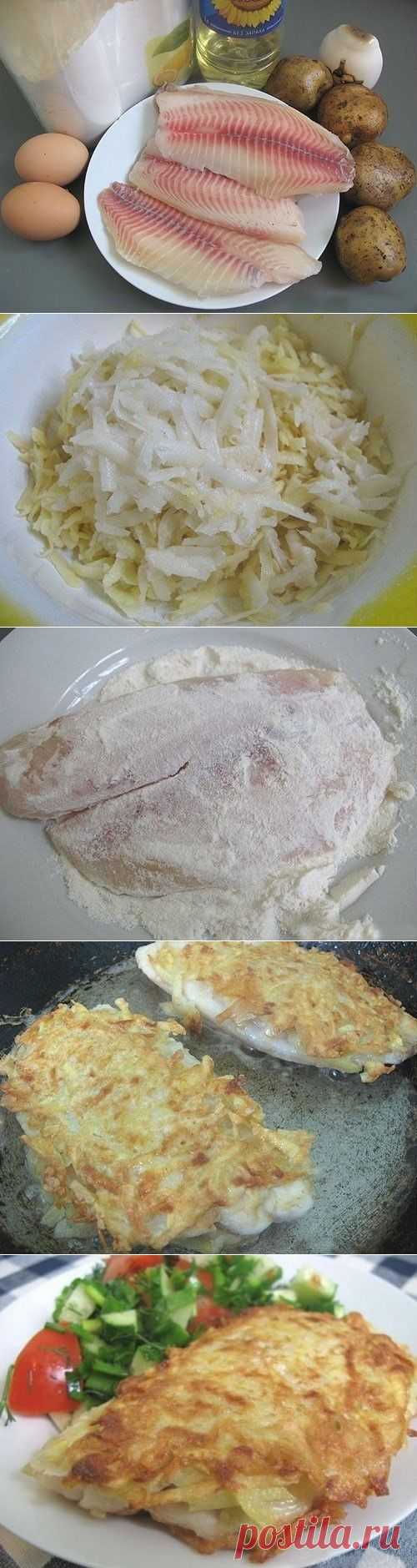Как приготовить очень вкусная рыбка - рецепт, ингридиенты и фотографии