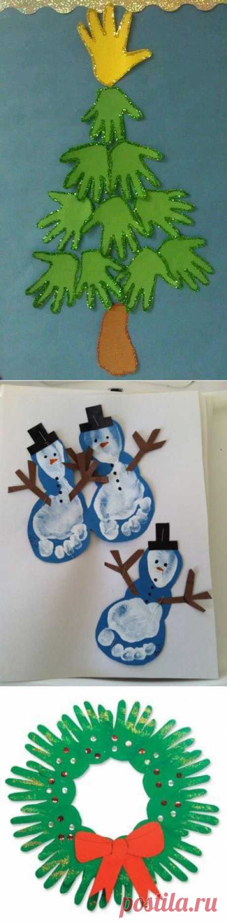 Новогодние поделки с детьми