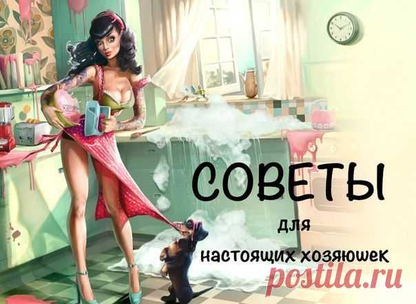 Несколько простых советов по кухне и хозяйству.