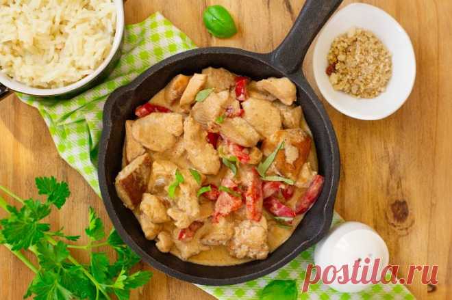 20 оригинальных рецептов курицы с овощами на сковороде
