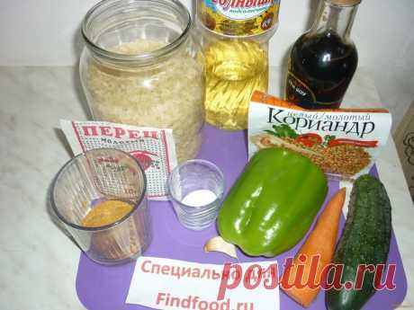 Рис с овощами по-корейски рецепт с фото, как приготовить на FindFood.ru