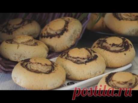 Печенье "Грибочки".  Вкусно, Просто и Красиво!