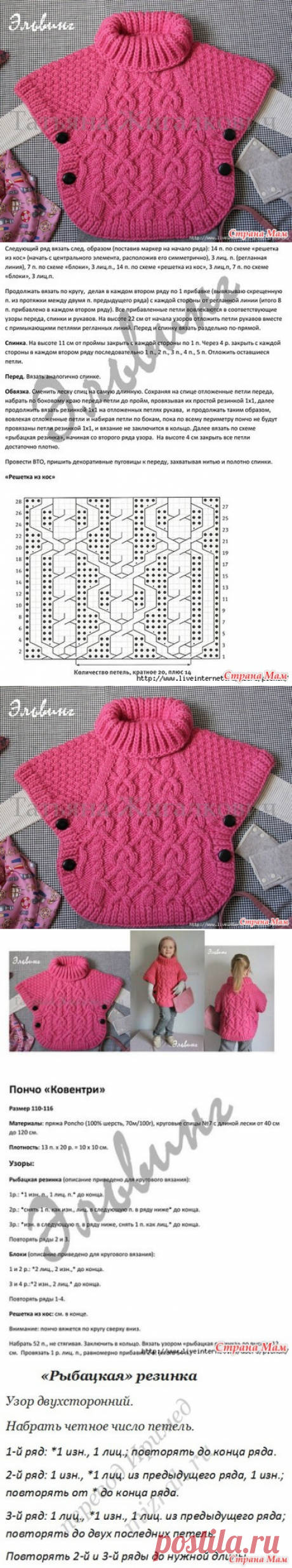 Кофточка - Вяжем вместе он-лайн - Страна Мам