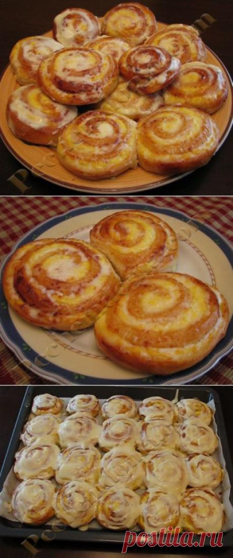Творожные завитушки в сметанной заливке | Pechemdoma.com