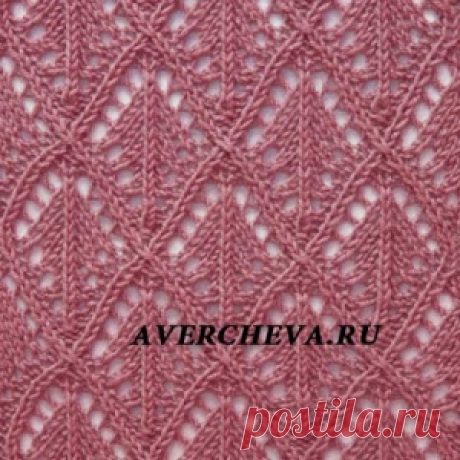 Красивые узоры спицами. Схемы - МирТесен