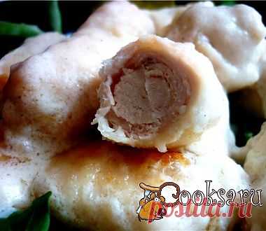 Мини-рулетики из куриного филе рецепт с фото