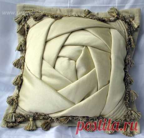 Красивые подушки своими руками