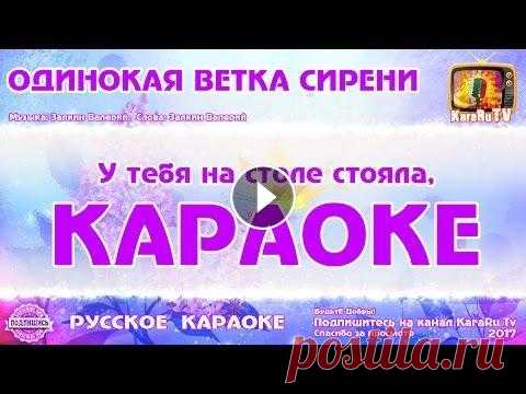 Караоке - "Одинокая ветка сирени" Русская песня | Russian  song Karaoke Подпишитесь на канал по изучению английского языка: "Одинокая ветка сирени" Автор текста (слов): Залкин Валерий Композитор (музыка): Залкин ...