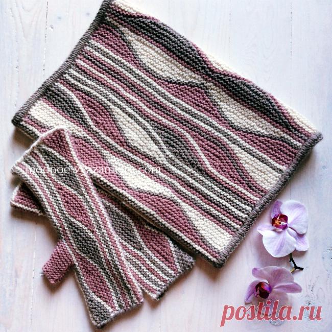 Головные уборы,шарфы и митенки в технике свинг (swing-knitting) - Klubok - Modnoe Vyazanie.ru.com
