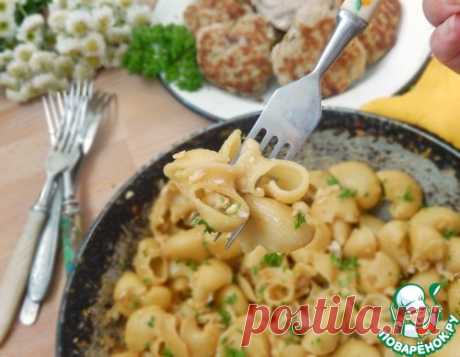 Горячая сковорода с рожками - кулинарный рецепт