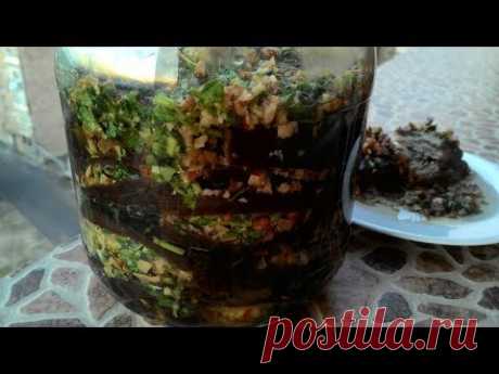 Баклажаны по-армянски "Магаданоси"/Eggplants in Armenian for the winter